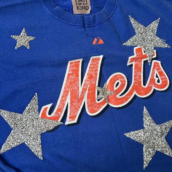 Vintage Star Patch Mets Shirt - Picture 8 of 10
